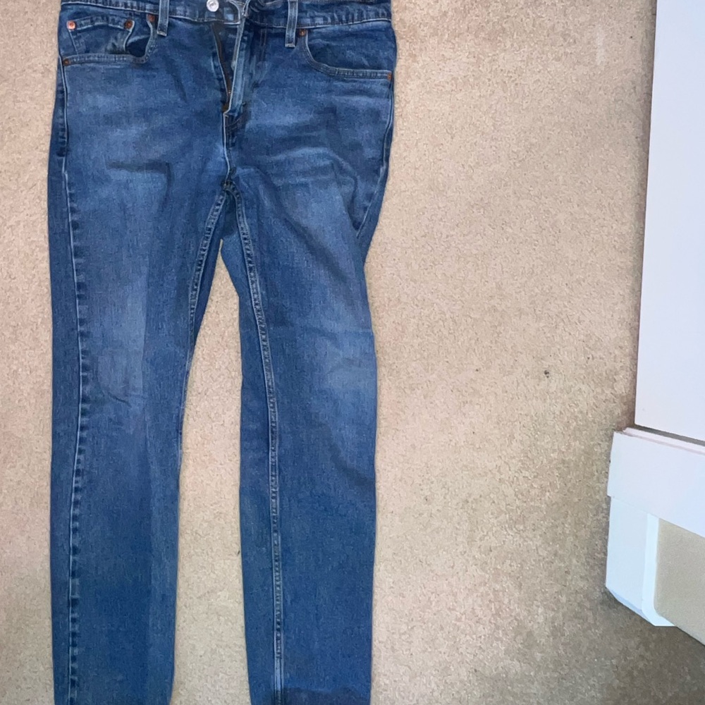 Levi's Men's Slim Jeans in Deep Blue